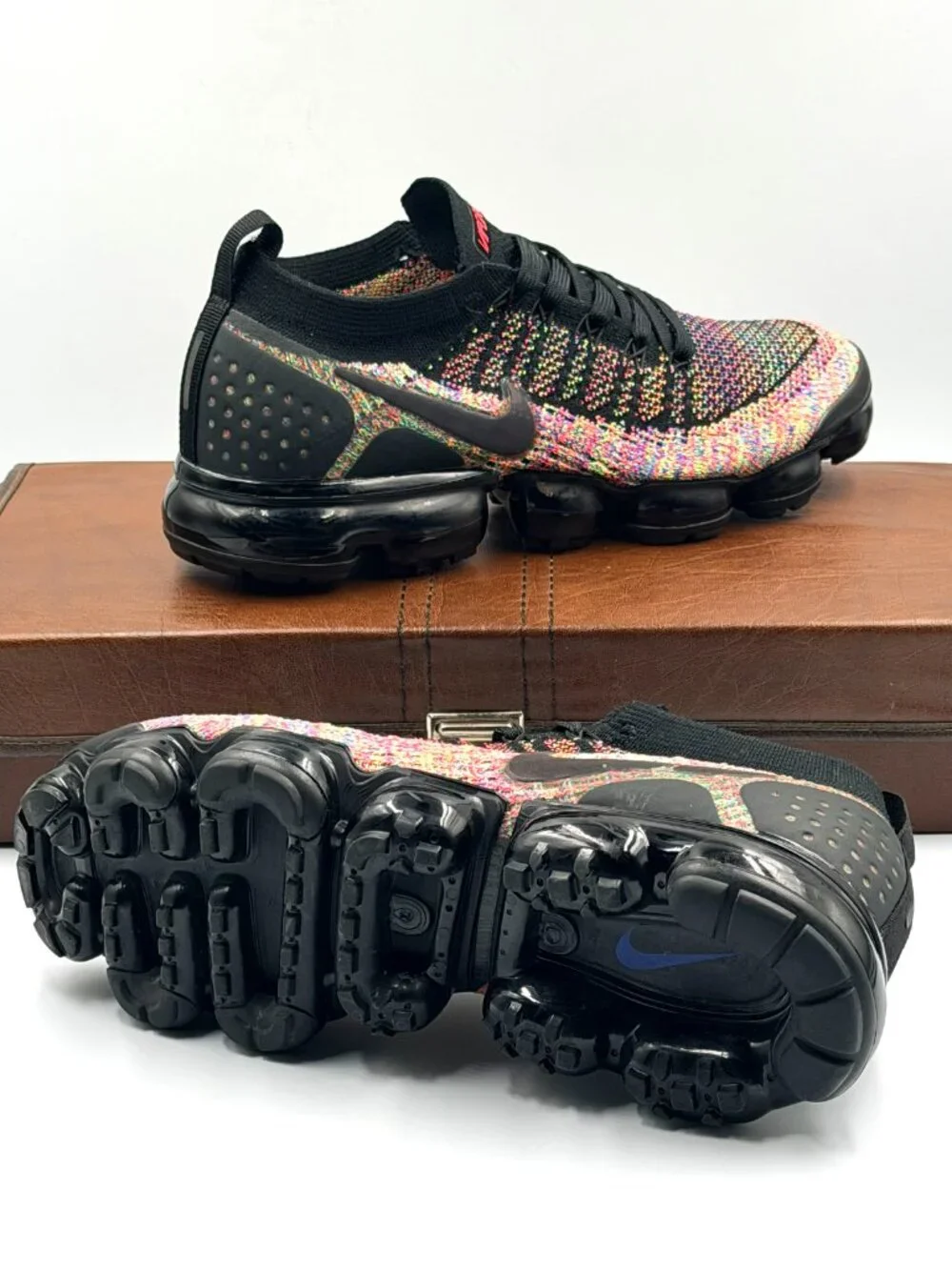 Nike Air VaporMax Flyknit 2 'Black Multicolor'